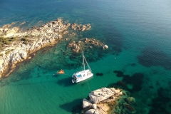Cala Tivela Kayak de mer Corse