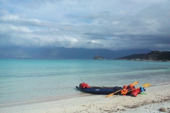 kayak de mer - desert des agriates