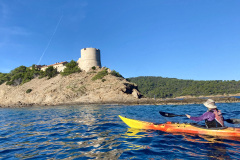 Kayak de mer autour de l'ile de port Cros