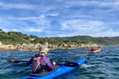 Kayak de mer dans les iles d'or