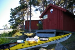 kayak de mer  Suede - Archipel de Stockholm