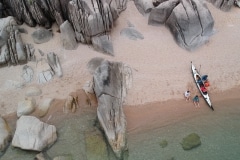 Kayak de mer l'ile de Ko Phangan